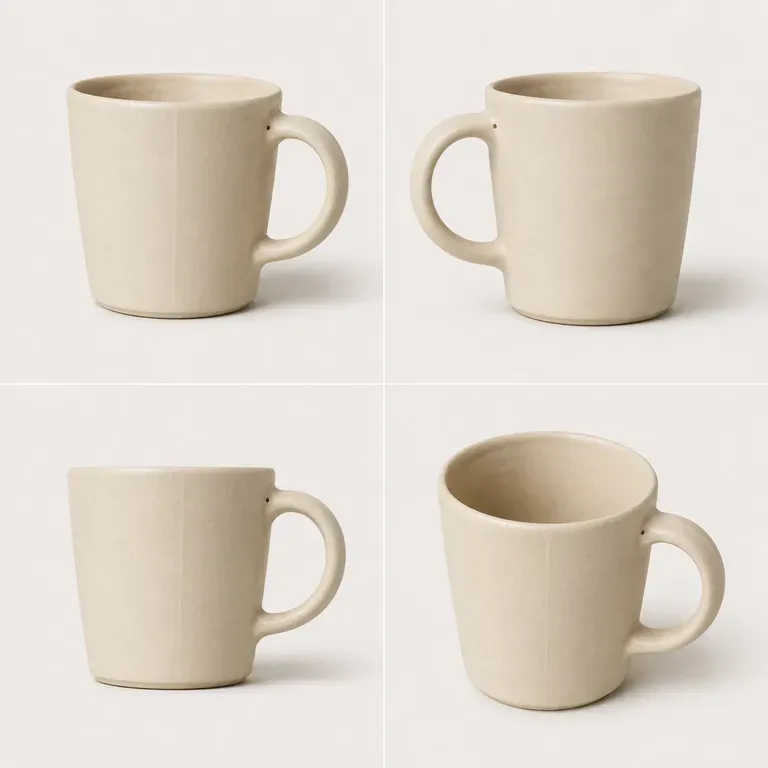 A grid of small thumbnails showing camera-angle variations